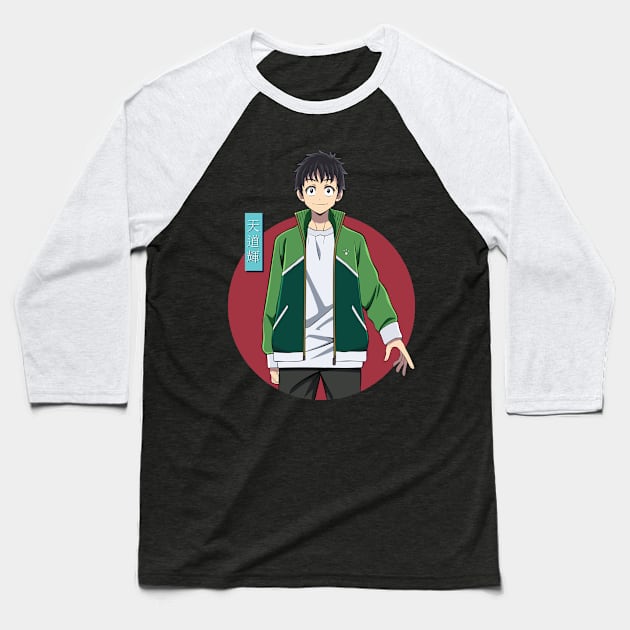 Zom 100 - Akira Tendou Baseball T-Shirt by Hala Art